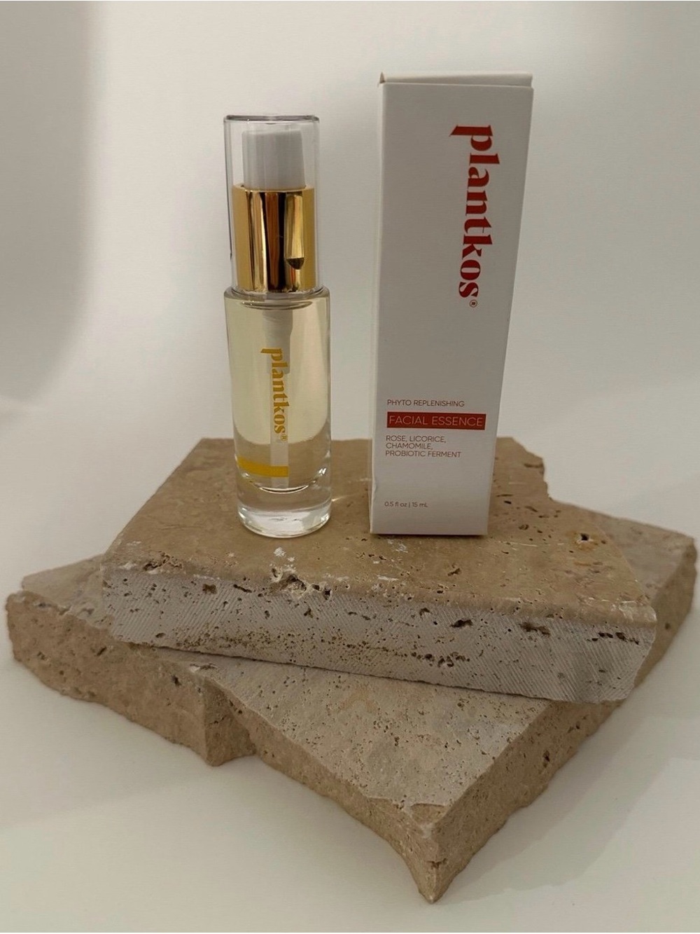 Plantkos Phyto Replenishing Facial Essence — White & Gold